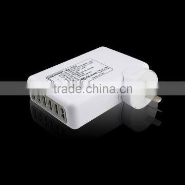 Double 6 USB 4000MA UK EU US AU Universal Multi Plug Adapter photo-3