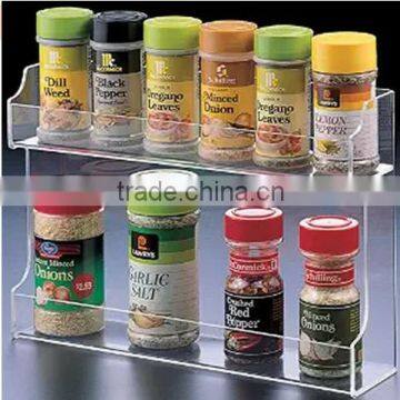 Two Shelf Spice Rack Organizer, Cabinet Mount Potential