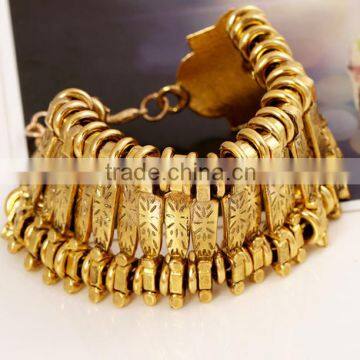 Cute hand accessories gold coin fashion bracelets