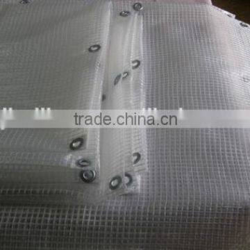 String Reinforced Clear Poly Tarp,Poly Clear Tarps With Metal Eyelets