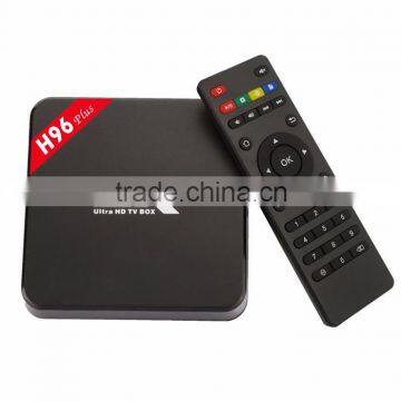 Android TV Box KODI 16.1 H96 4K S905 Quad Core Smart Google Android H96 Plus TV Box