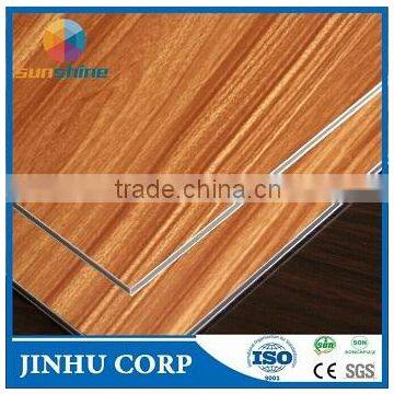 wooden grain aluminum composite panel