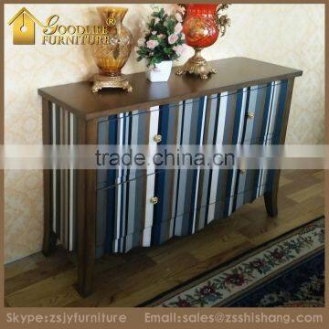 Modern Wooden Console Cabinet with 2-Drawer