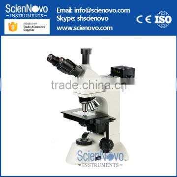 high quality Scienovo L3230BDgreat metallographic microscope Magnification 50X-600X