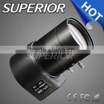 Varifocal length 6-60mm lens in Fuzhou F1.6 Auto Iris DC CS mount Manual Focus Lens CCTV Lens