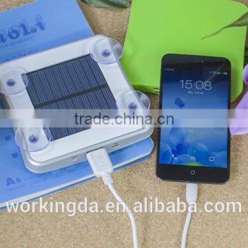 window charger factory 2015 new design solar fast charging power bank/waterproof sun power charger/outdoor solar gift charger