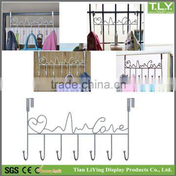 SSW-CM-214 New Design Over Door Iron Hook / Overdoor Iron Hanging Hook Shenzhen Manufacturer Direct Sales photo-2