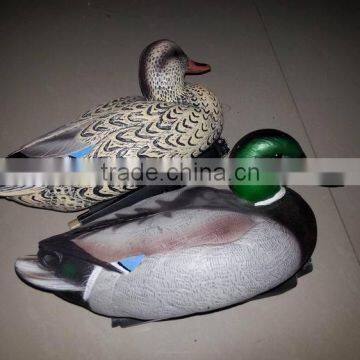 Platic duck decoy for hunter hunting