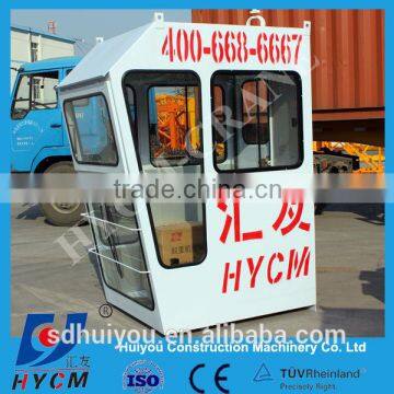 QTZ tower crane cabin with joystick