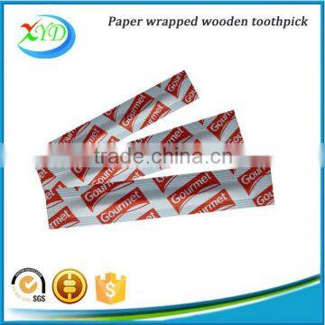 2016 New Product 4 Sides Paper Wrapped Toothpick for Lowest Price photo-3