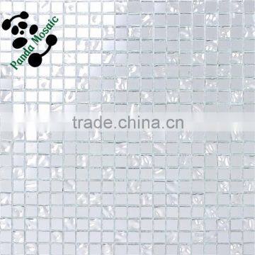 SMG14 Silver mosaic tiles Silver foil glass mosaic Mirror mosaic wall tiles