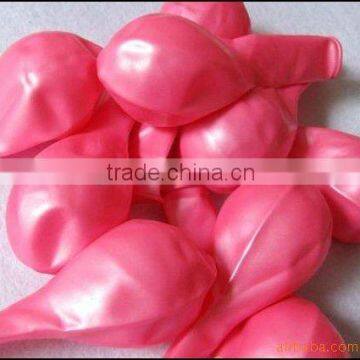 rubber metal ballon for decoration