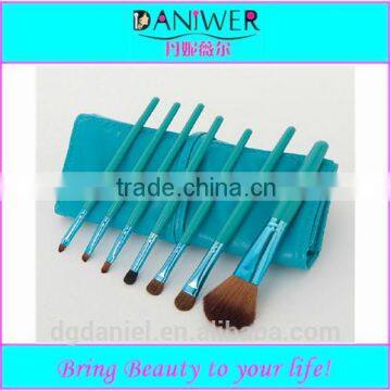 Professional manufacturer supply 7 pieces full set makeup brush set