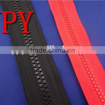 Fashionable Plastic Zipper with Open End