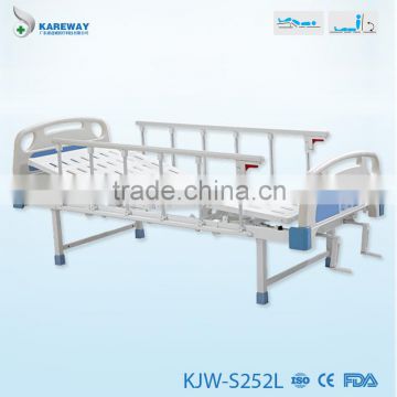 2 cranks manual hospital bed adjustable bed base KJW-S252L