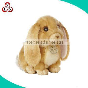 New wholesale customizedc soft stuffed yellow rabbit toys