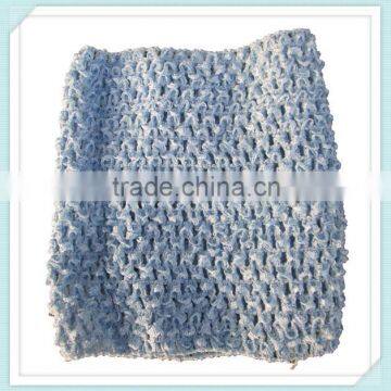 Wholesale Boutique Baby Crochet Pattern Headband 6 inch Elastic Hairbands Large crochet headband baby hairband