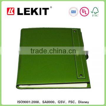 High Quality Leather Loose Leaf Notebook