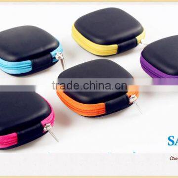 Portable Data Earphone storage box for U disk and digital sundries