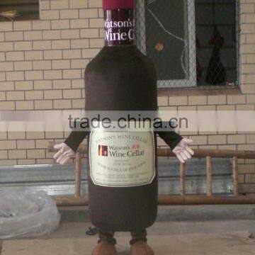 Red wine bottle mascot costume/mascot/mascot costume