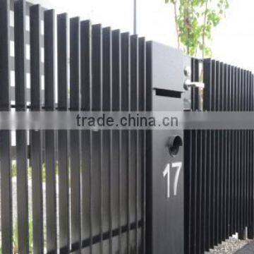 New aluminium fence/black powder coating aluminium fence