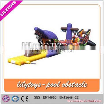 2015 Funny Inflatable Pool Obstacle, Aqua Splash Obstacle, Inflatable Water Obstacle Course For Sale