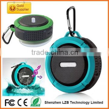 bluetooth wireless waterproof speaker, waterproof silicone speaker for gift