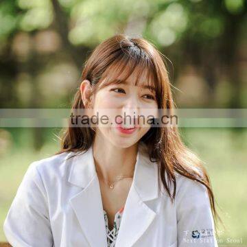 TV style summer real rose gold plated jewelry korean doctors Park Shin Hye 925 Sterling silver necklace