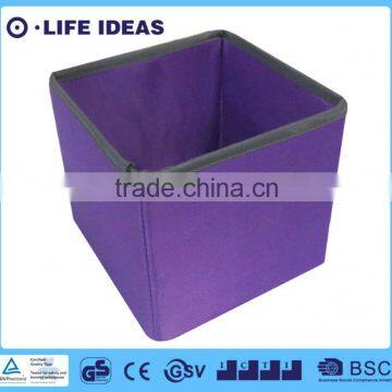 multipurpose high quality home use foldable storage box purple