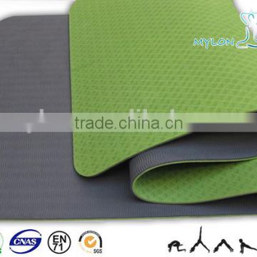 high elasticity 100% eco-friendly anti-slip comfortable tpe yoga mat