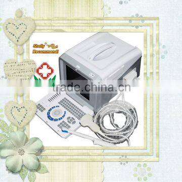 2016 Portable Ultrasound Scanner Diagnose Scanner/Machine Hospital Clinic Medical With Probes Transducer Two Connectors