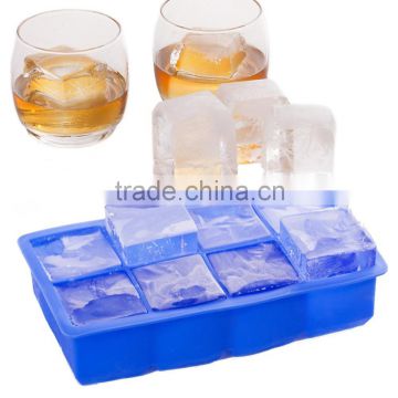 home silicone ice cube tray,summer silicone ice tray ice lattice mould in square shape