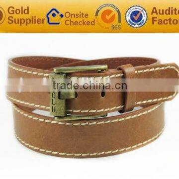 OEM Vintage High Quality Man Leather Belt photo-3