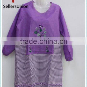 No.1 yiwu commission agent wanted Promotional Dacron Apron/Long Sleeve Apron/Smock Apron