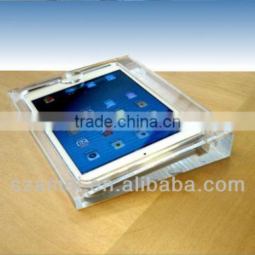 fashional clear acrylic ipad display stand holder rack