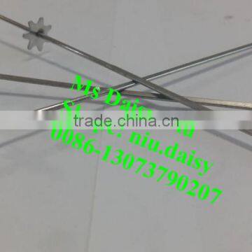 Stainless Steel Skewers/BBQ Skewers/charcoal BBQ Skewers With Gear photo-5