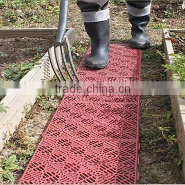 Outdoor garden plastic floor tiles 5pcs