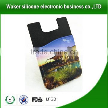 full print logo custom credit card holder