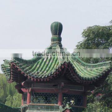 Chinese style ceramic roof tiles for Asian gazebo