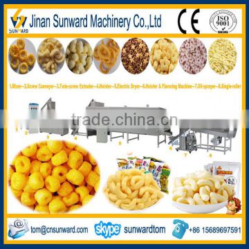 Industry Twin Screws Maize Snack Extruder Machinery