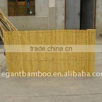 split slats bamboo fence