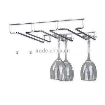 Good sell Stainless Steel Multirow Glass Cup Rack