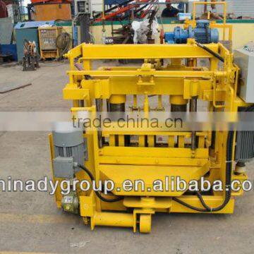 Dongyue plc contol mobile hollow block making machine