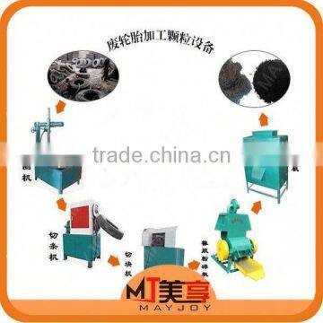 2015 New arrival scrap tire processing production line /solid tire press machine(Wechat:008613816026154)