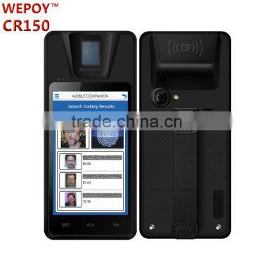 Android WIFI 3G Bluetooth GPS Camera Handheld PDA fingeprint device with FBI PIV certified