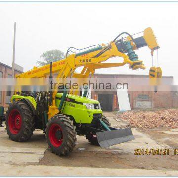 New Type Wheeled Type Trench Ditching Digger Integrated Machine photo-4
