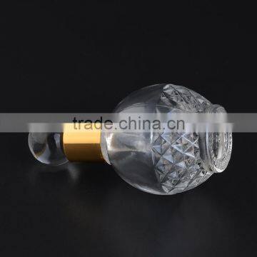 12ml Empty Clear Glass Perfume Bottles With Glass Stick Stopper and Aluminum Cap for Essential Oil Packaging photo-4