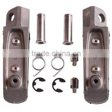 Front Footrests Foot Pegs For KAWASAKI ZZR1400 ZX-14 ZX14 GTR1400 ZG1400 06-12 photo-2