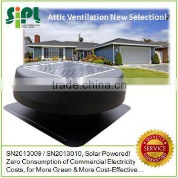 SUNNY FAN 12 watt solar powered heat extraction system roof ventilator attic air fans