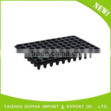 Hot Selling 104 Cell Black Plastic Nursery Tray for Plant photo-3